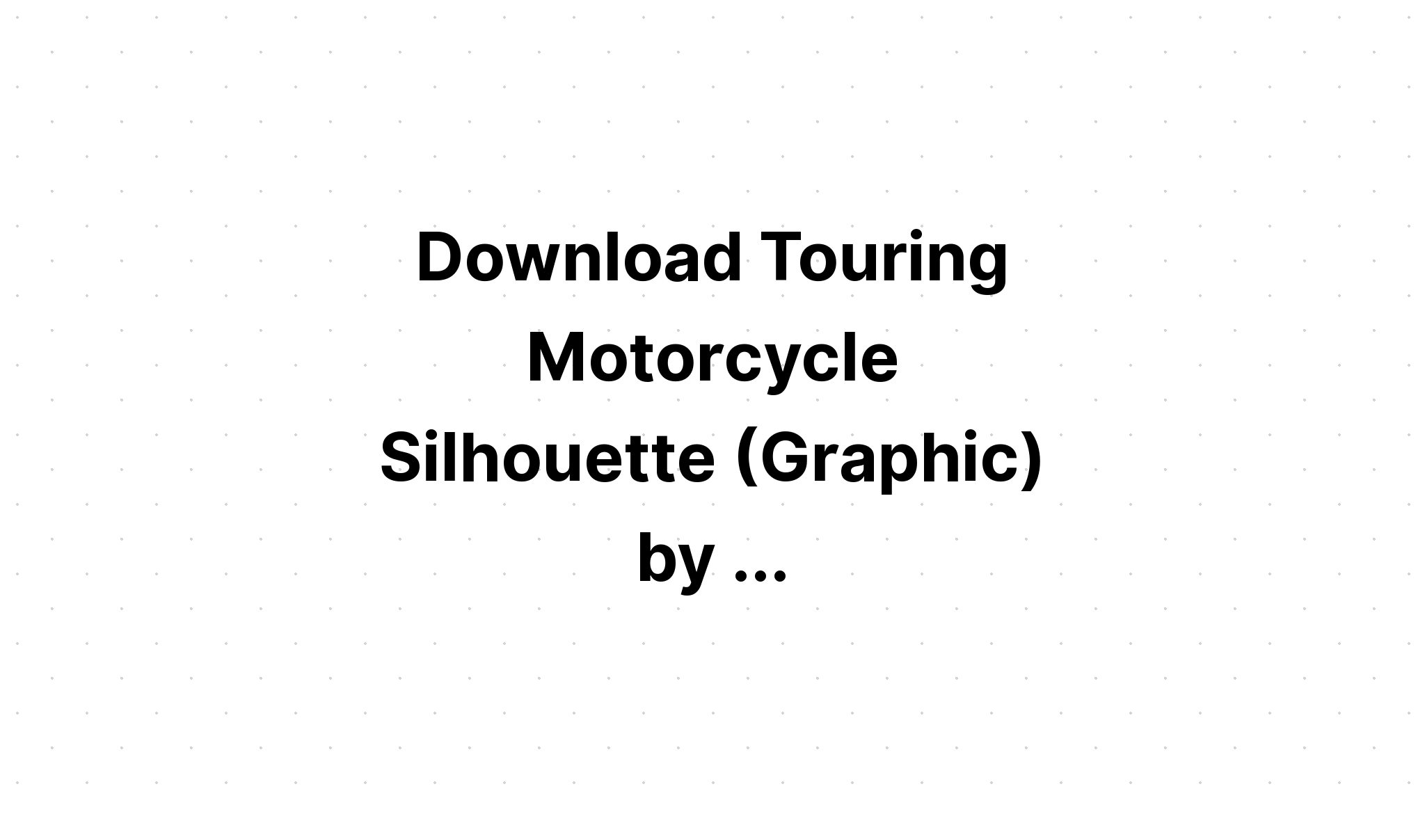 Download Motorcycle Silhouette Bundle SVG File